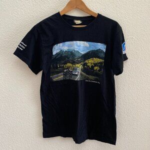 2012 USA Pro Cycling Challenge Biking Cycling Colorado Cotton Heritage T-Shirt M
